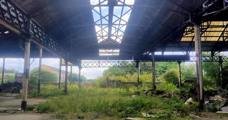 This is all that remains. But there’s hope in these ruins
