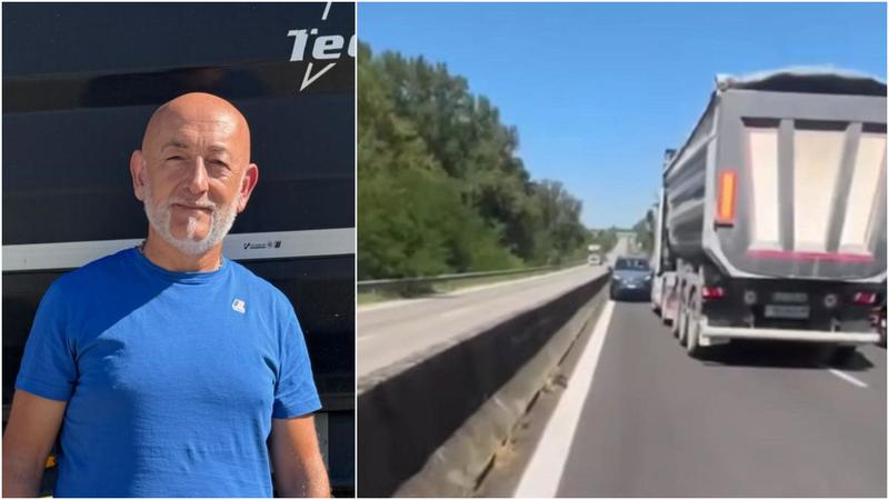 Il camionista che ha ‘chiuso’ la superstrada con il tir: “L’auto contromano, l’angoscia. Mi sono fatto dare le chiavi. Basta veleni sugli autotrasportatori”