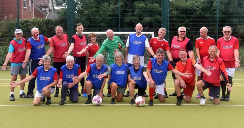 How walking football is proving a hit in town