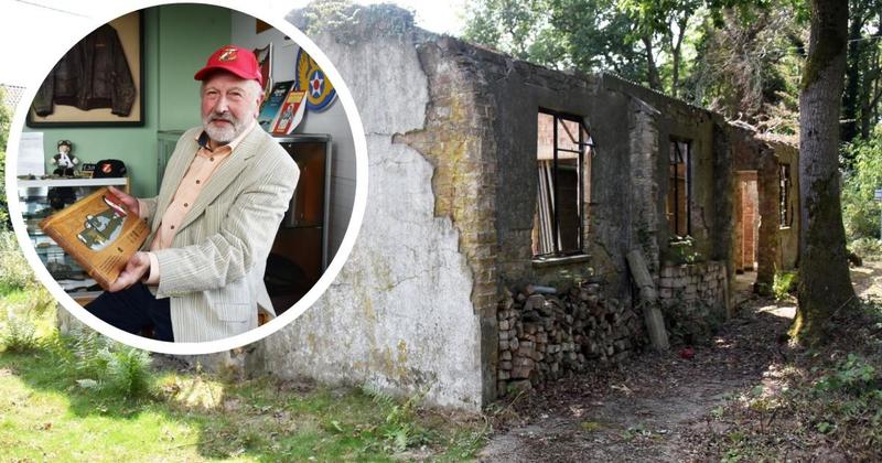 The man with a mission to reclaim a hidden WW2 airbase on the city's outskirts