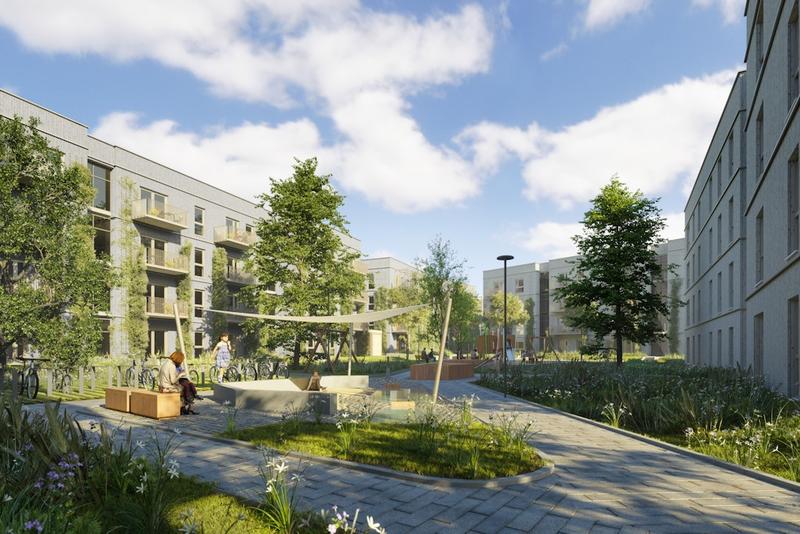 Wohnungen für alle: Im südlichen Neukölln entsteht ein neues Architektur-Dorf