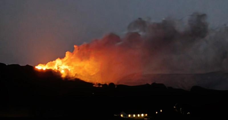 Large heath blaze tackled by fire crews in Norfolk village
