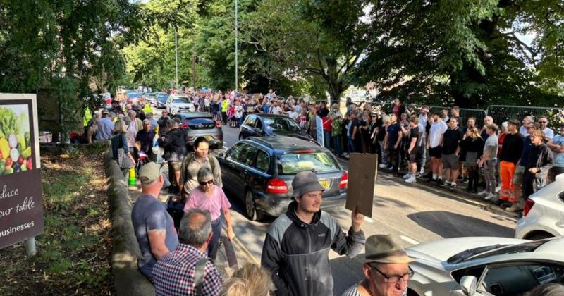 Two due in court over asylum seekers protest at Norfolk hotel