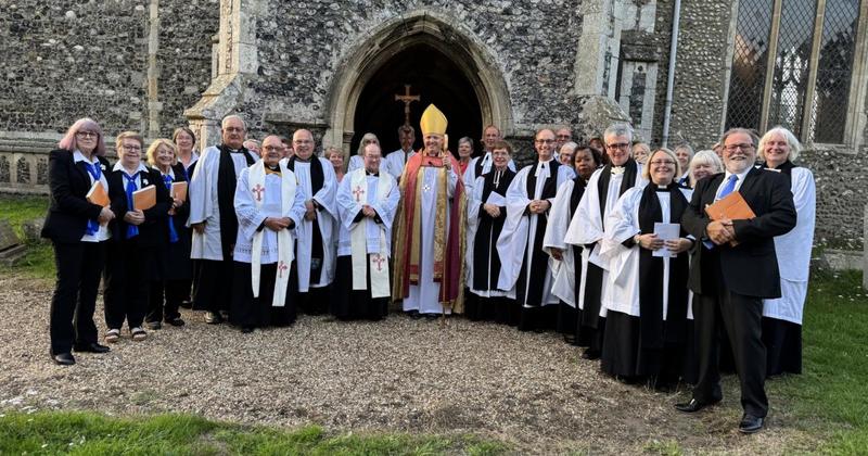 New priest installed for two parishes