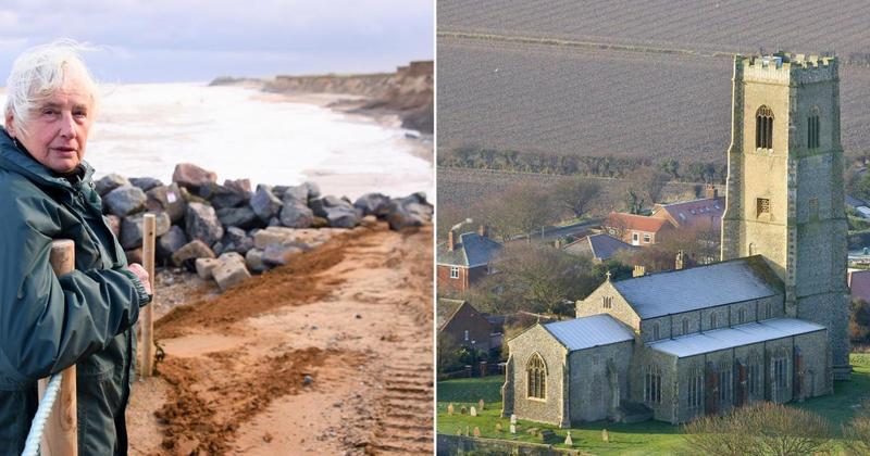 Graveyard meeting turns into renewed call for sea defences