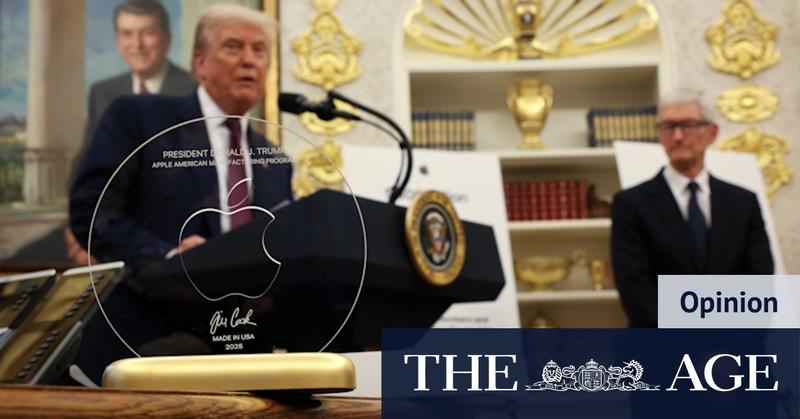 The photo that shows how Trump puts his ego ahead of America’s future