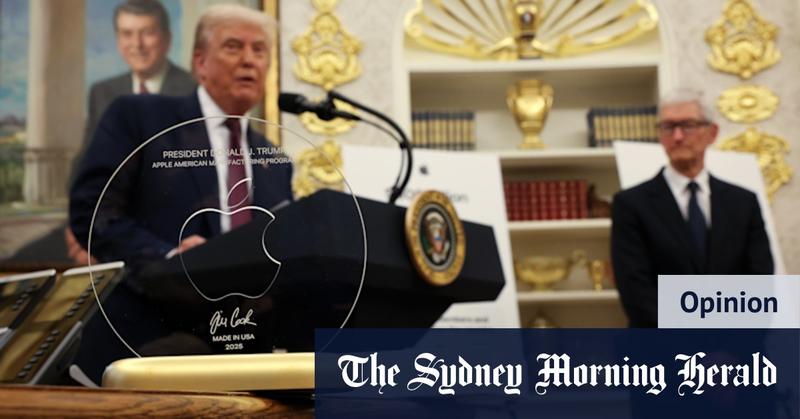 The photo that shows how Trump puts his ego ahead of America’s future