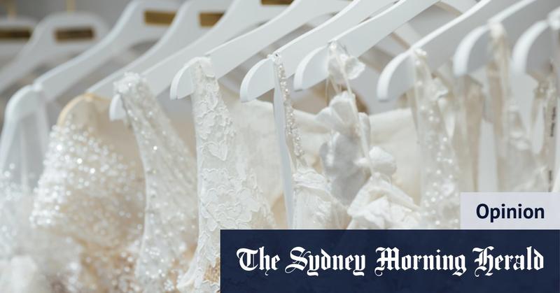 Think finding the perfect wedding dress is hard? Now you need two (at least)