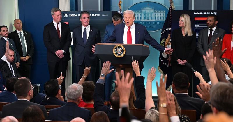 Trump’s Giddy Intimidation of Washington, D.C.
