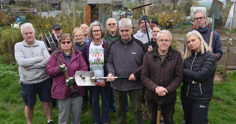 Allotment owners warn of 'pitchforks at dawn' if land is sold for housing