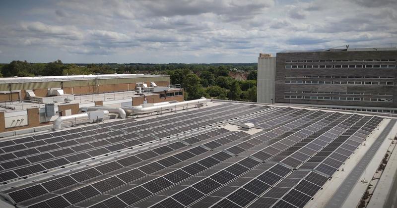 Leisure centre to power nearly half of electricity needs through solar panels