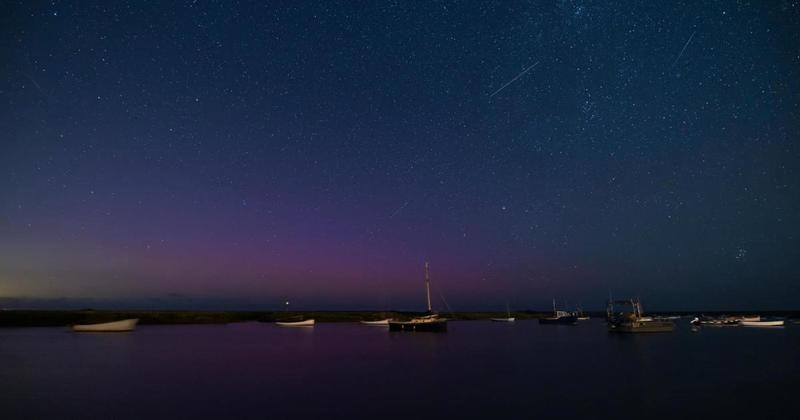 Meteor shower with 150 shooting stars an hour visible over Norfolk tonight