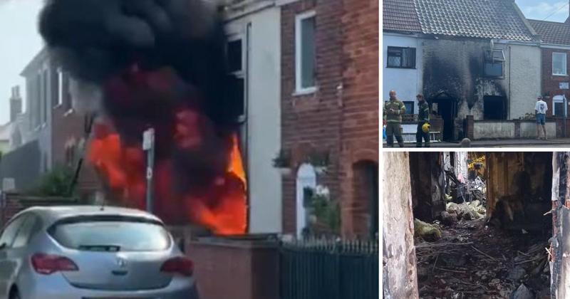 Nearly £5,000 raised to help family after fire destroys home