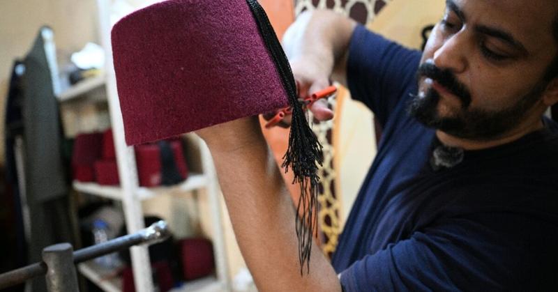 Lebanese craftsman keeps up tradition of tarboosh hat-making
