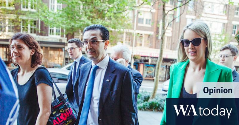Al Muderis spent $19,000 on media advice. Then he ignored it