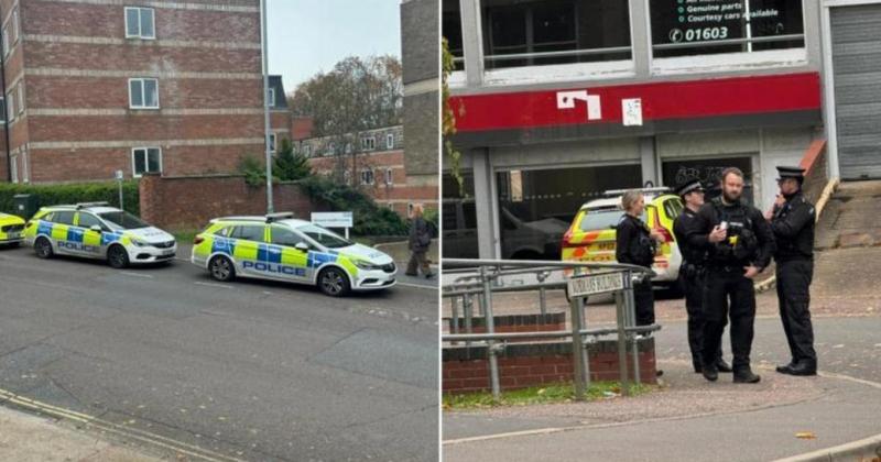 Man in 50s re-bailed by police as Norwich stab probe continues