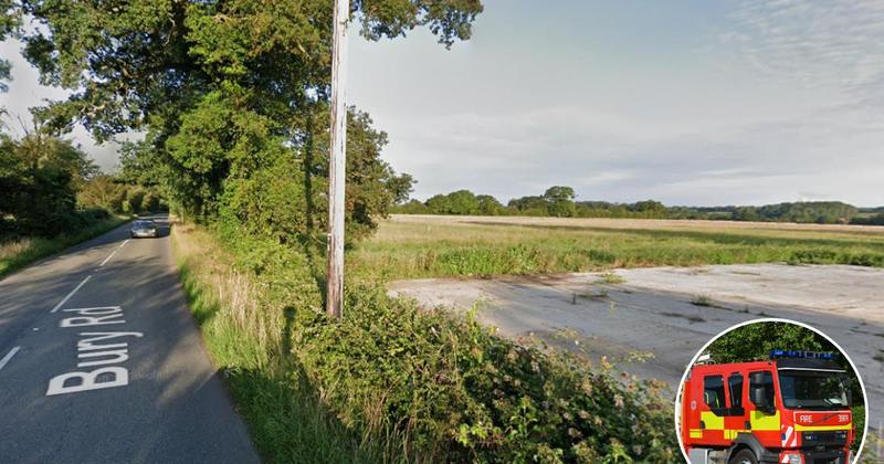 Teenagers and pets evacuated following combine fire