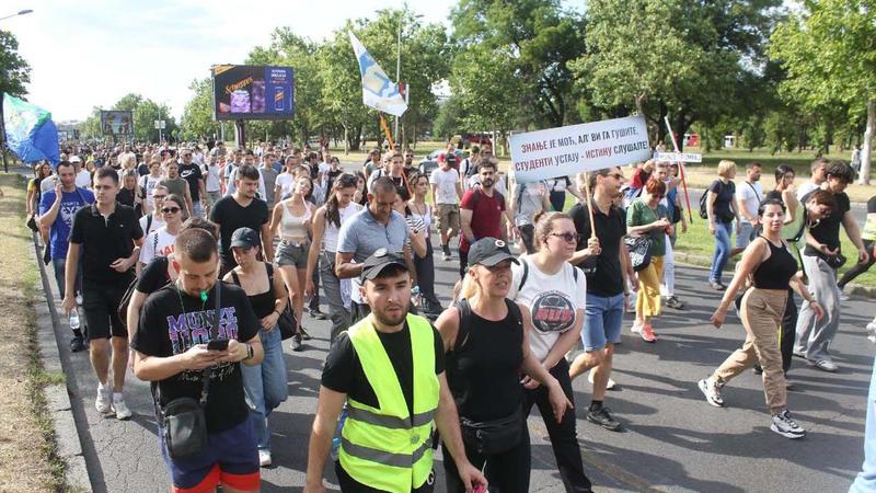 Studenti u blokadi: Napadi na građane neće biti tolerisani, Srbijo – probudi se