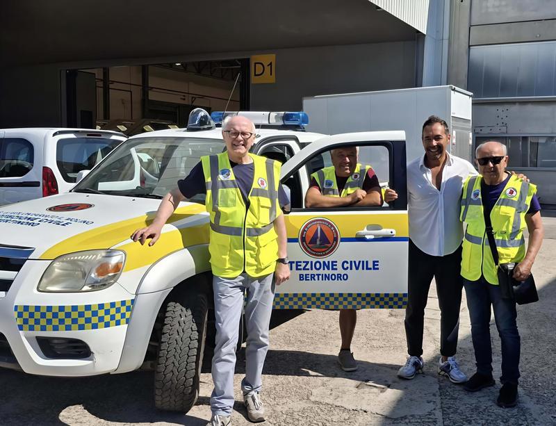 Pick up rinnovato per la Protezione Civile