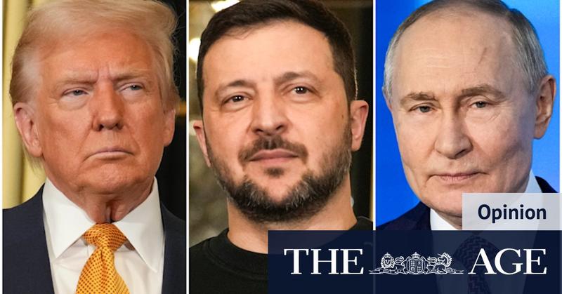 While Trump blusters over Ukraine, Putin’s laughing all the way to Alaska