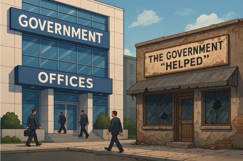 Reagan Was Right: It’s Scary When The Government Helps