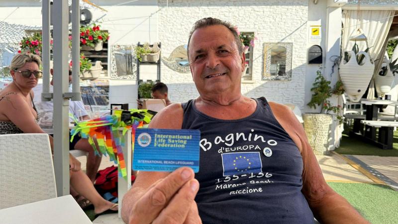 Fausto, il Bagnino d’Europa: sulle spiagge da 54 anni
