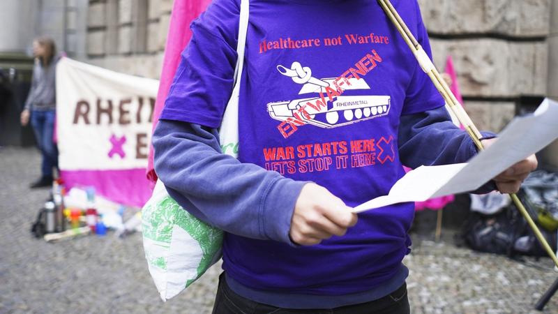 Protestcamp „Rheinmetall entwaffnen“ in Köln: „Wir wollen ein Störsignal sein“
