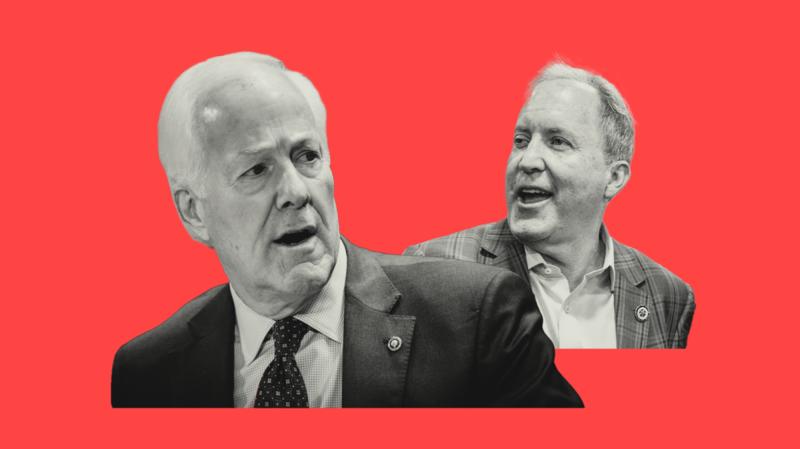 Ken Paxton Is Beating John Cornyn…In a Race to the Bottom