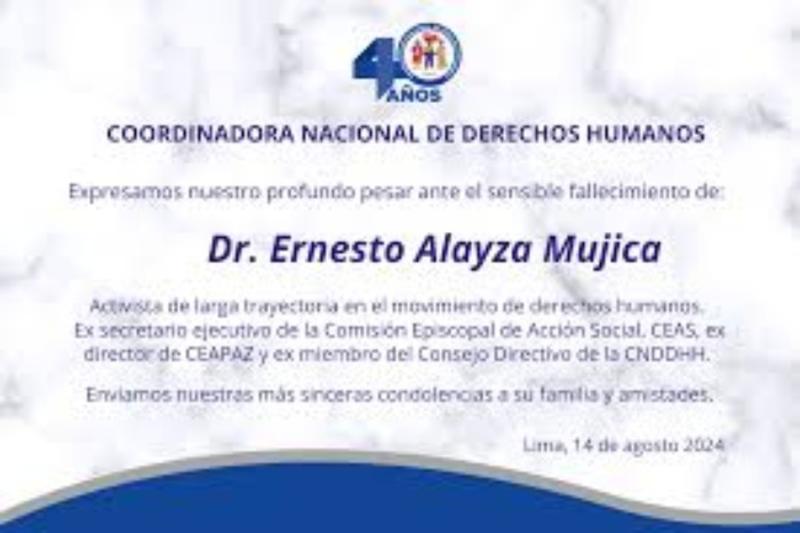 ERNESTO ALAYZA