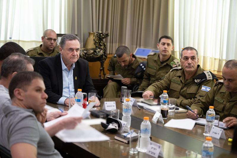 After public spat, Katz and IDF chief meet, vow to ‘act as one fist’ on Gaza City plan