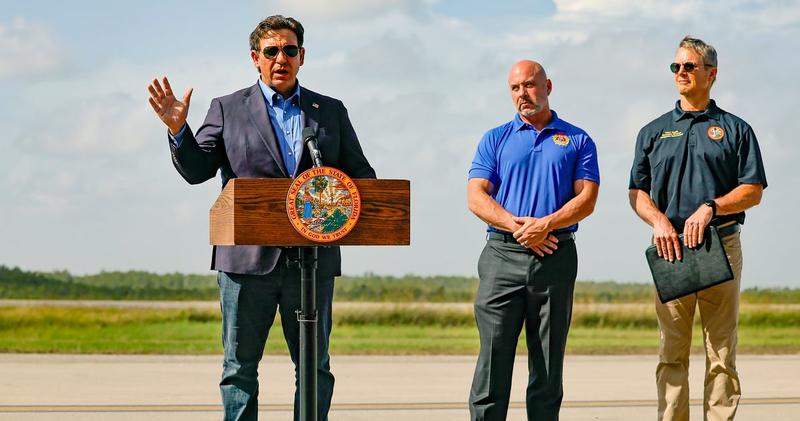 DeSantis Is Opening Another Nicknamed Immigrant Detention Center
