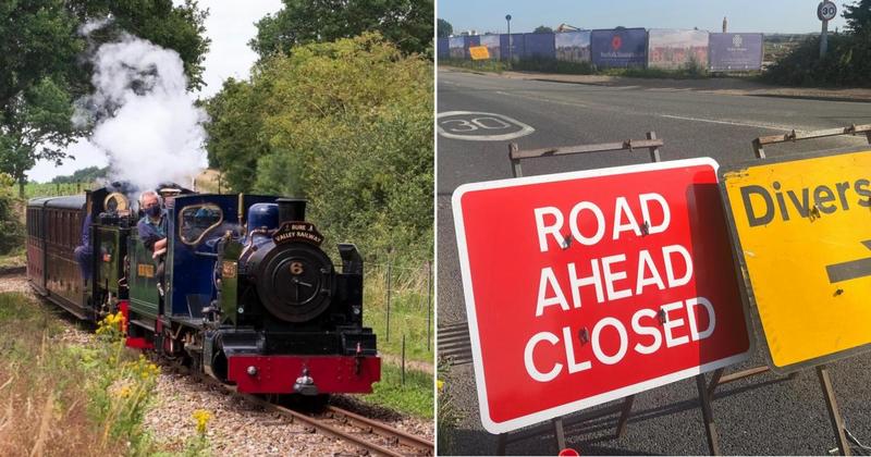 Roadworks during tourism season sees railway station get in a huff