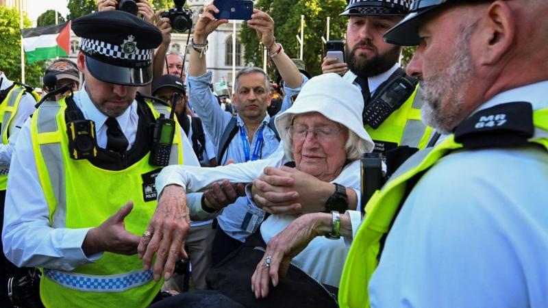 Where is the anger over the outrageous arrests at Palestine Action protests?