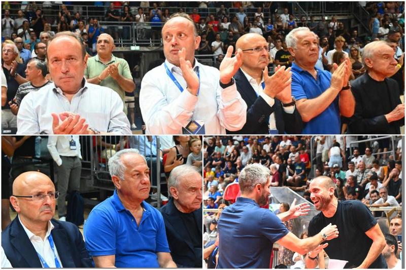 Tanti vip per la Nazionale del Poz a Bologna, da Velasco a Petrucci e Damiani. Grande commozione per Bonamico