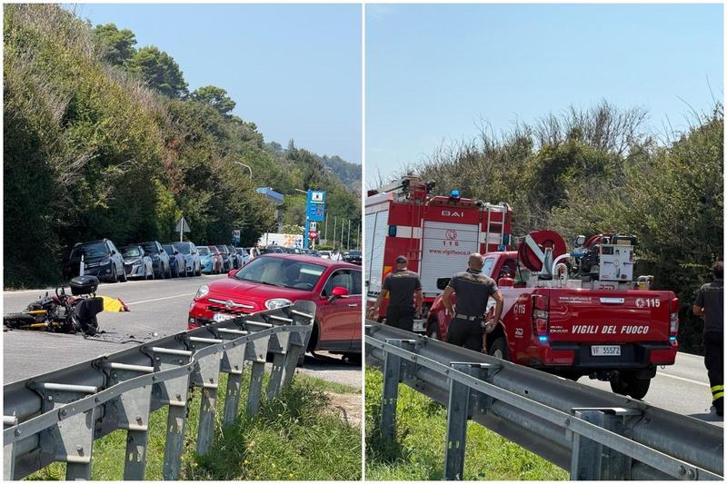 Ferragosto di sangue sulla statale Adriatica: motociclista di 39 anni muore nello scontro con un’auto