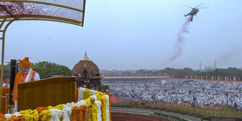 'Infiltration', 'Nuclear Blackmail' and Diwali 'Gifts' in PM Modi's I-Day Speech