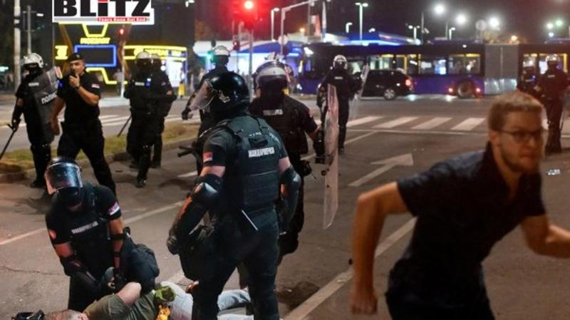 Serbia plunged into political turmoil as nationwide protests turn violent