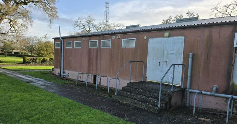 Demolition bid for officers' mess at army base set for closure