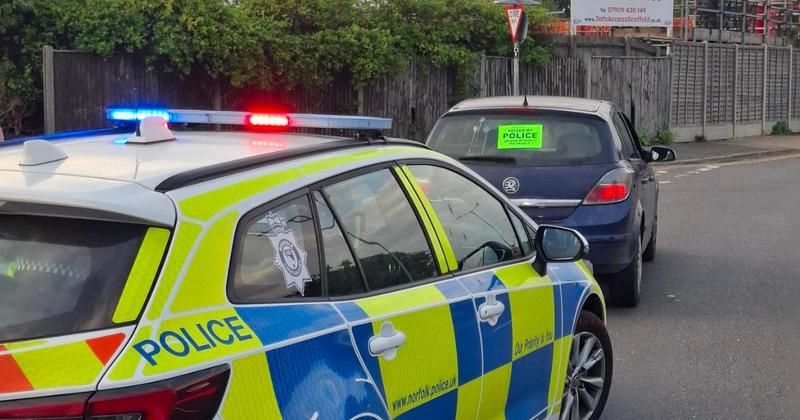 Police seize car after driver caught speeding