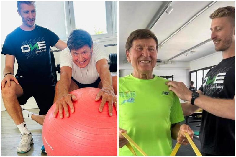 Morandi a 100 all’ora, allenamenti e cyclette con il personal trainer: “Gianni, sei un esempio”