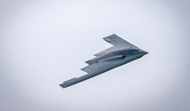 A B-2 Greeting to Vladimir Putin in Alaska