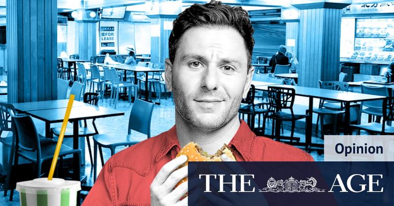 Fine dining is not welcome here. Long live the depressing food court