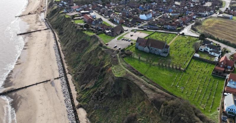 Moving graves at risk of erosion could cost at least £2.5m