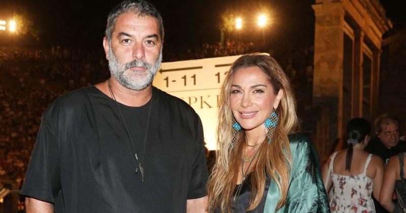 «Λιώνει» ο Βασίλης Μπισμπίκης για τη Δέσποινα Βανδή - Το μήνυμα με φόντο την Κρήτη