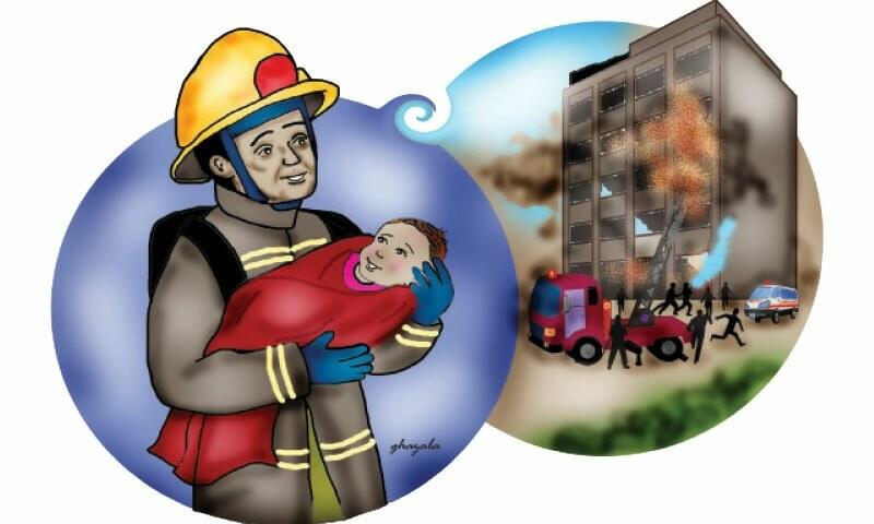 Story time: The brave firefighter
