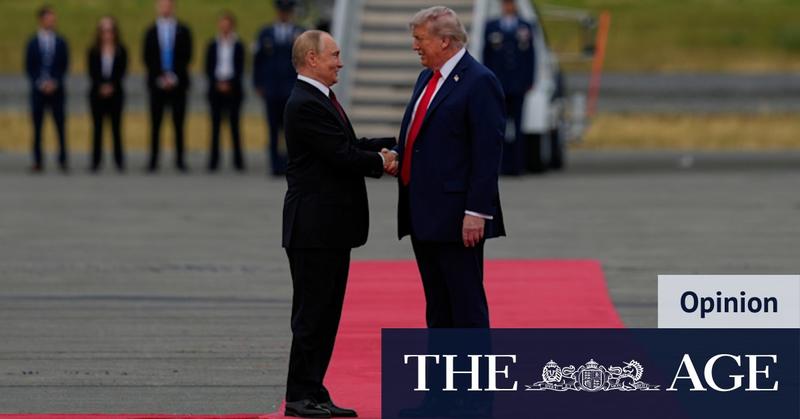 Posturing over peace: What Trump and Putin’s meeting was really about