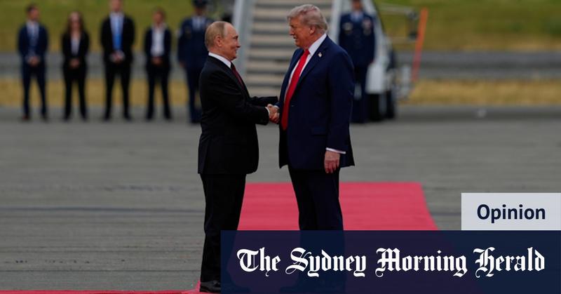 Posturing over peace: What Trump and Putin’s meeting was really about
