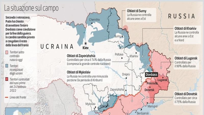 La linea di Zelensky per evitare un'altra lite con Trump. Il bivio del Donbass
