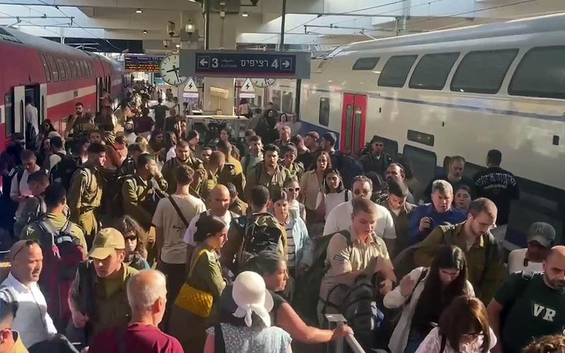 Commuters face serious delays as damage to train lines coincides with strike for hostages