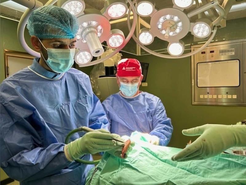The American neurosurgeon who seeks to tackle hunger, bring hope in Gaza